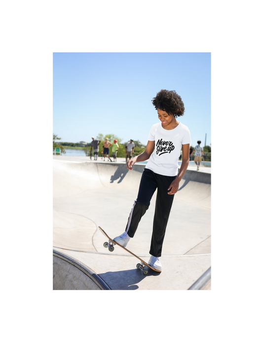 Never Give Up Youth Tee