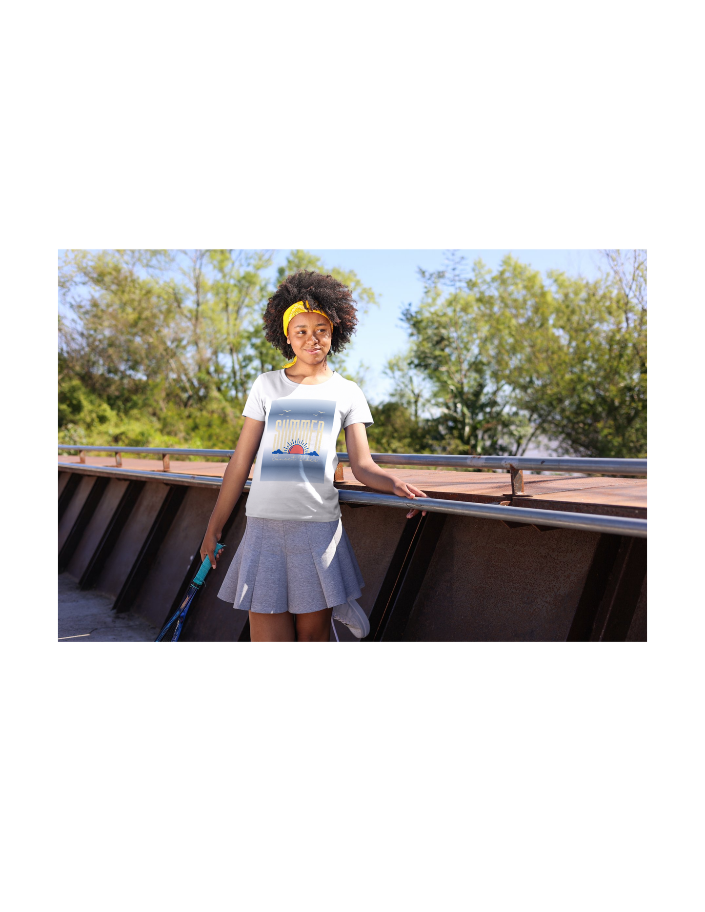 Summer Vibe Kids Tee